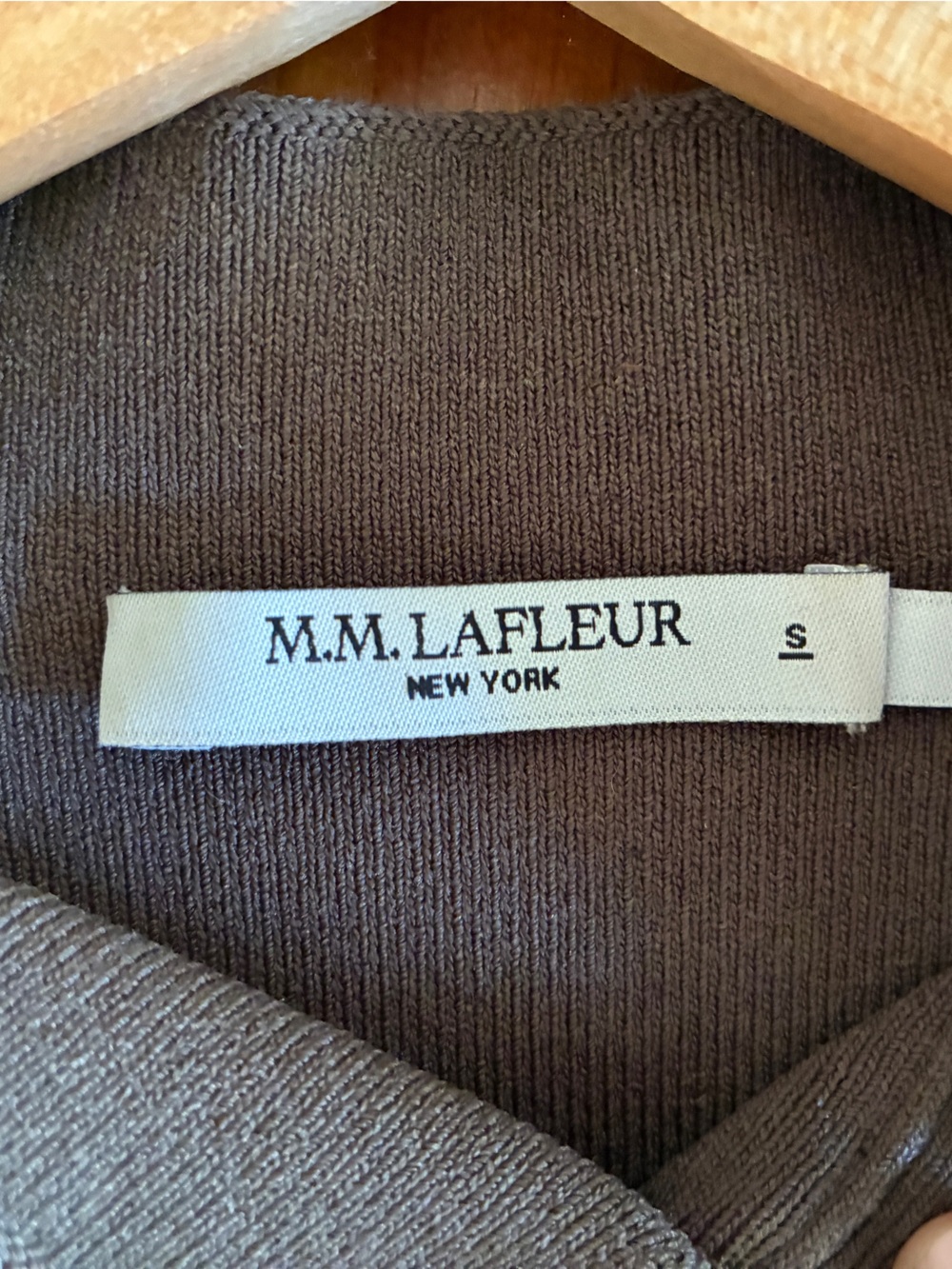 MM Lafleur Malki button top Jardigan Ash Small - Picture 6 of 10